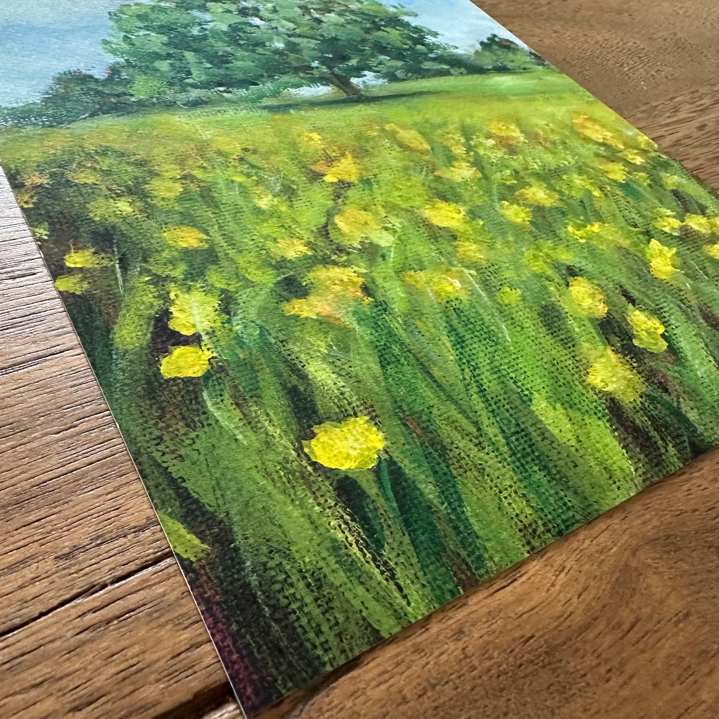 Print “Field of Yellow”