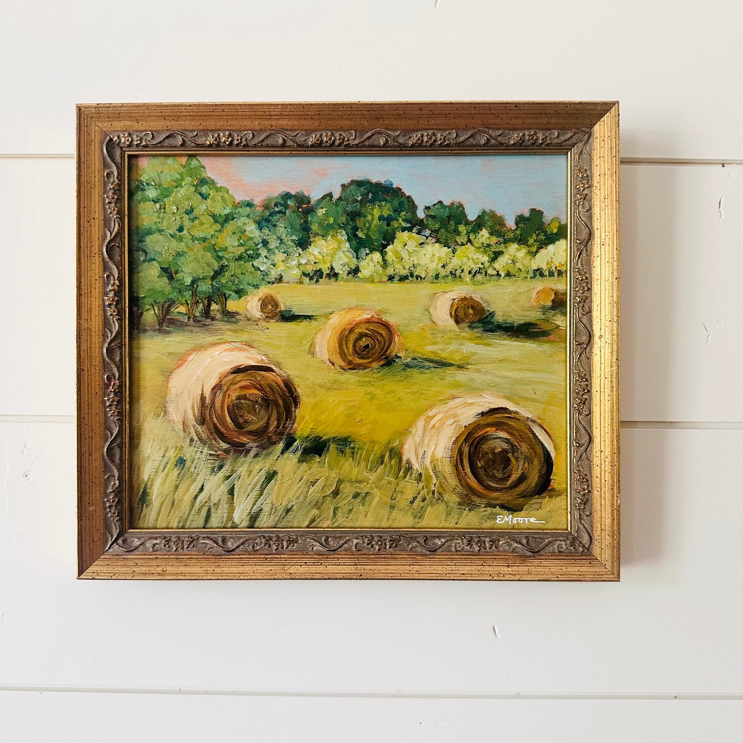 Print “Hay Bales in the Morning”