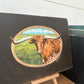 Longhorn Portrait (with easel)