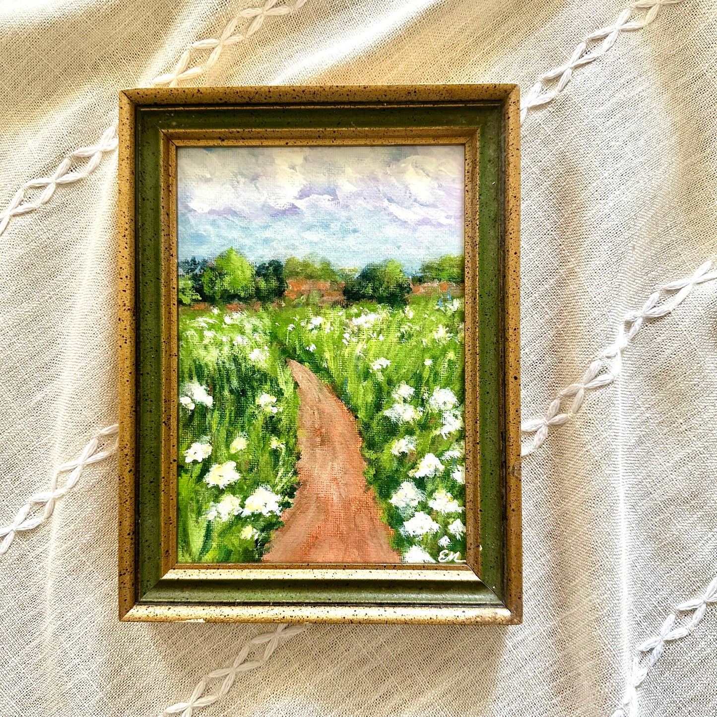 “Field of White” Framed Print