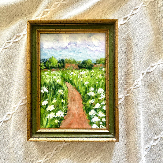 “Field of White” Framed Print