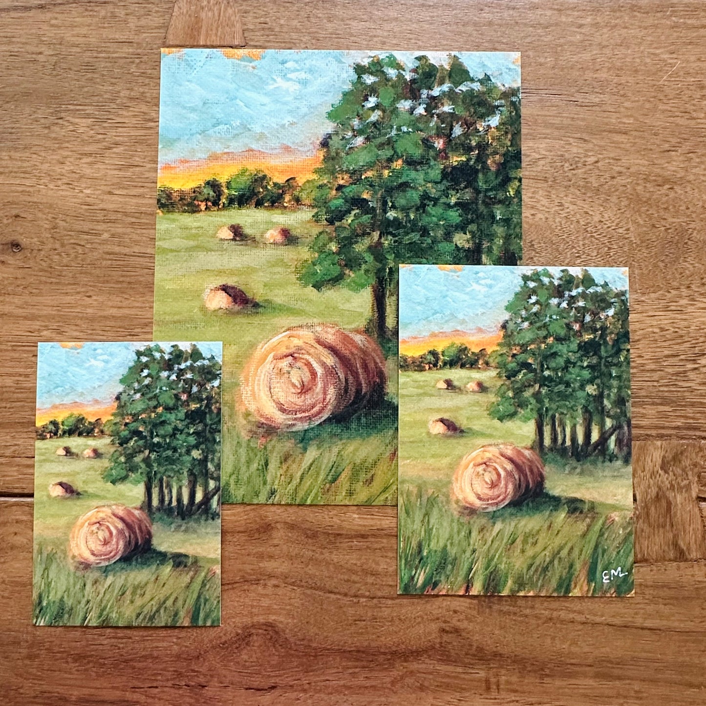 Print “Field of Hay”