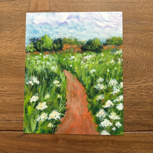 Print  “Field of White”