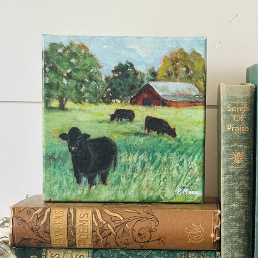 Three Black Cows