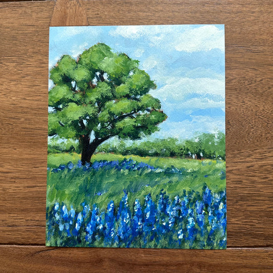 Print “Field of Blue”