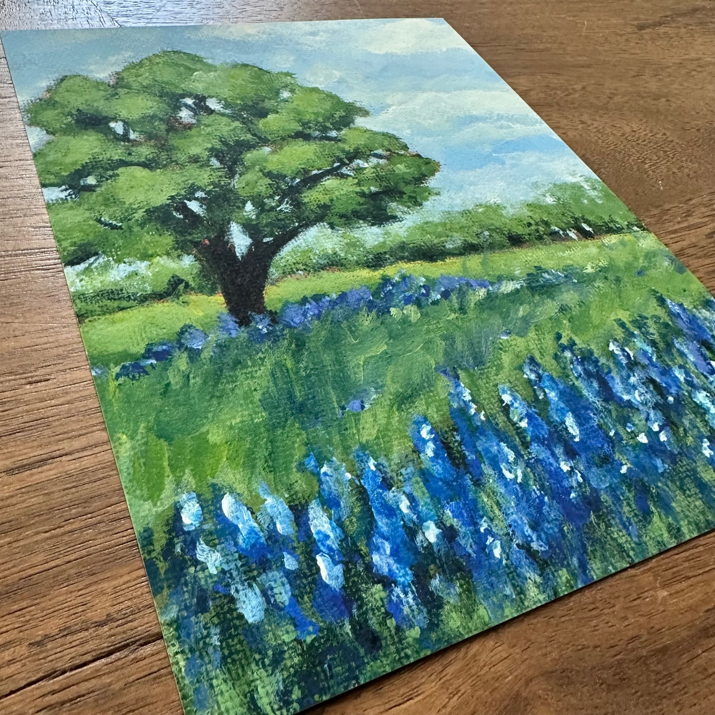 Print “Field of Blue”