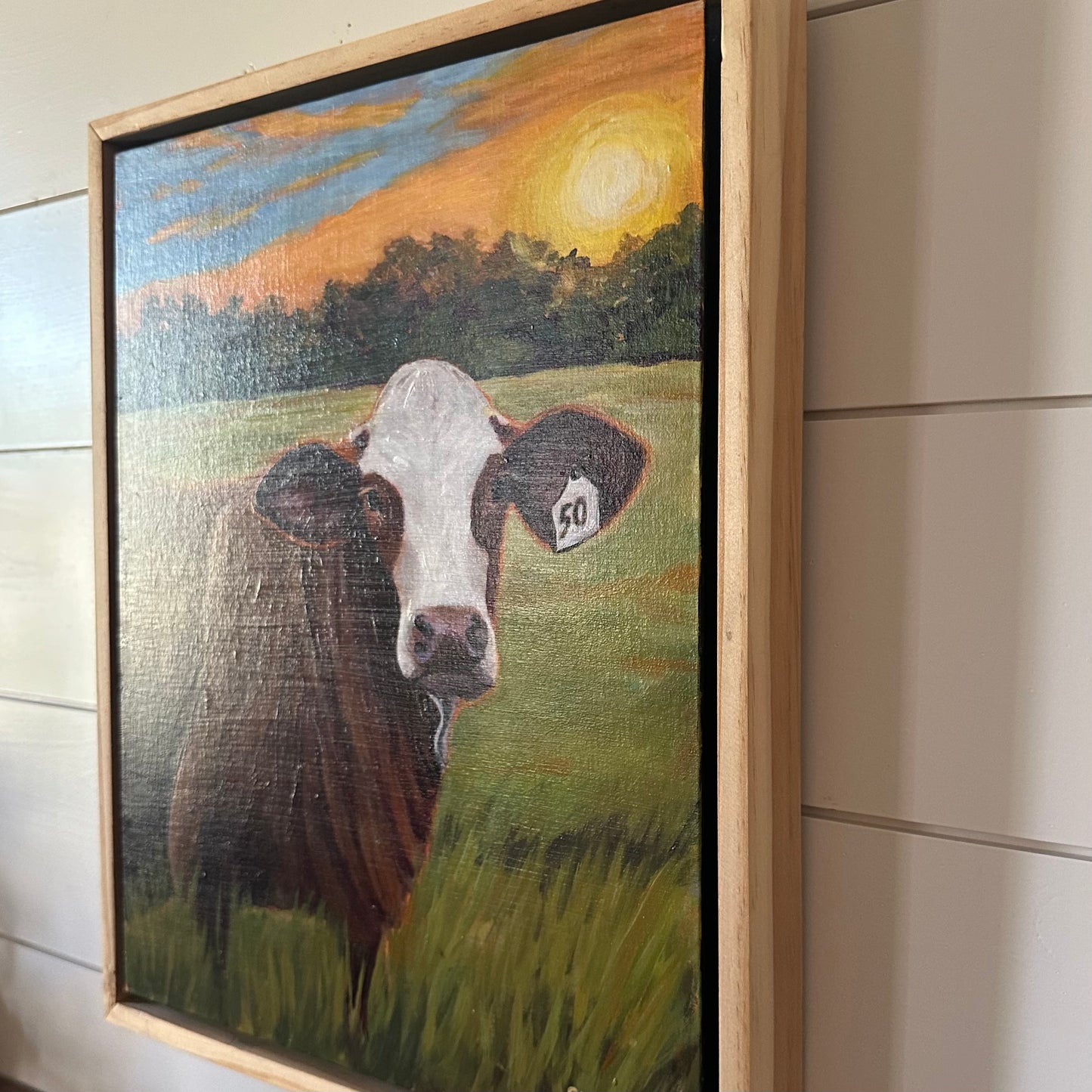 Cow No. 50 at Dusk