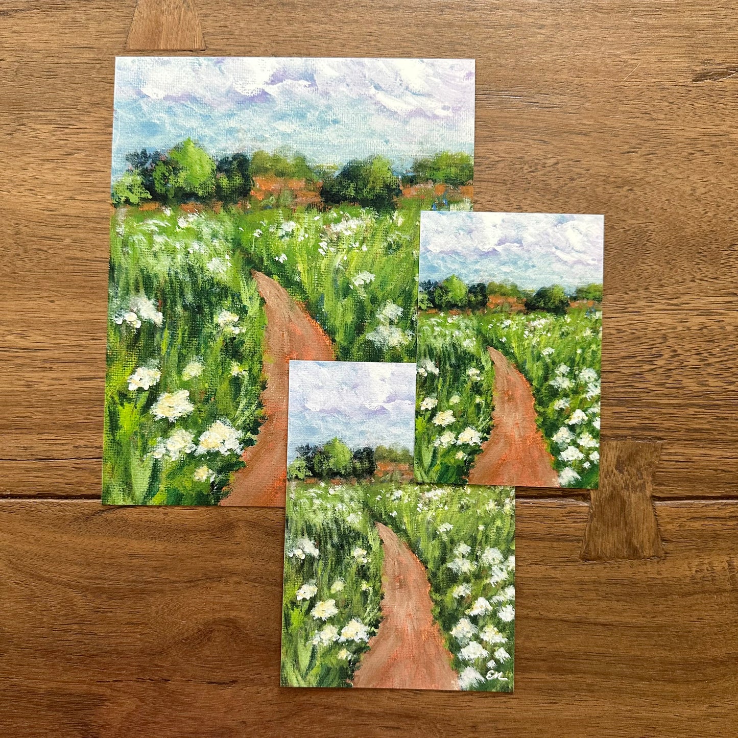 Print  “Field of White”