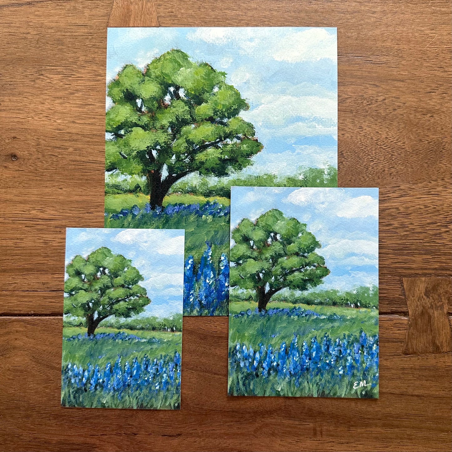 Print “Field of Blue”
