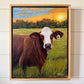 Cow No. 50 at Dusk