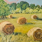 Hay Bales in the Morning