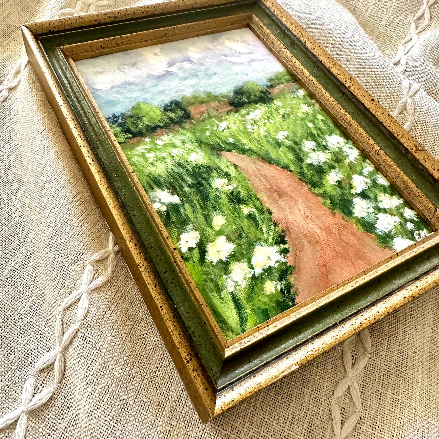 “Field of White” Framed Print
